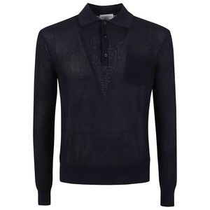 Ballantyne Breathable Knit Polo With Classic Collar - NWT
